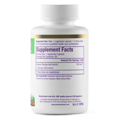 Paradise Herbs Bacopa - B0012KB560