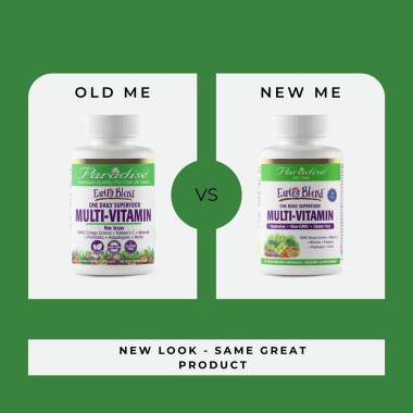 Paradise Herbs Earth's Blend One Daily Superfood Multivitamin With Iron - B00AN80XOC