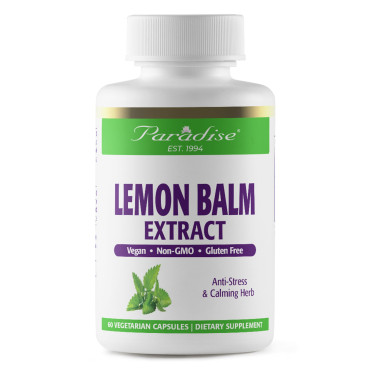 Paradise Herbs Lemon Balm - B009LAMSIC