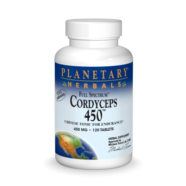 Planetary Herbals Cordyceps 450 - B000I0JRG0