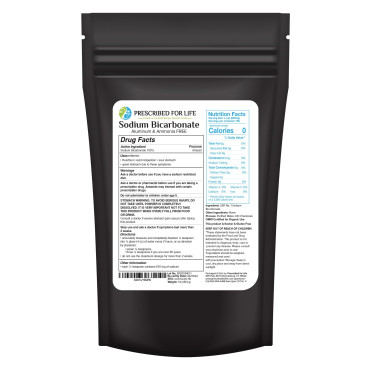 Prescribed For Life Baking Soda Sodium Bicarbonate - B00NPS6U76