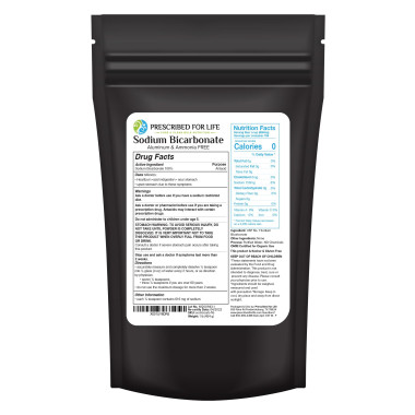 Prescribed For Life Baking Soda Sodium Bicarbonate - B00NPS6U76