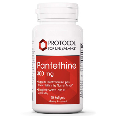 Protocol For Life Balance Pantethine Supports Healthy Serum Lipids - B003PQR4Z0