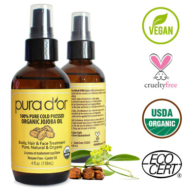 Pura D'or Jojoba Organic Oil - B07R7RZXJJ