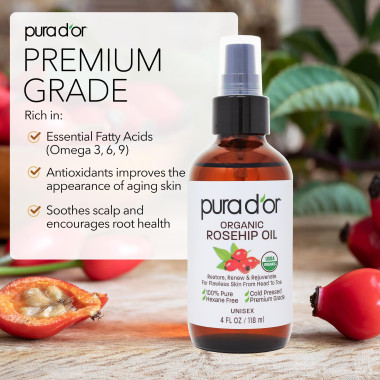 Pura D'or Rosehip - B00KI3Z2UW