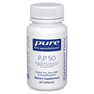 Pure Encapsulations P5P 50 B6 Pyridoxine - B07G2K22X2