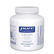 Pure Encapsulations Calcium Citrate - B00172XUWU