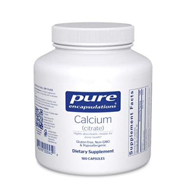 Pure Encapsulations Calcium Citrate - B00172XUWU