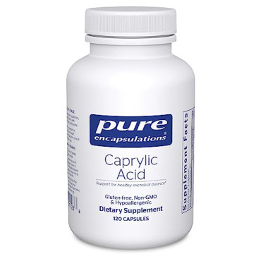 Pure Encapsulations Caprylic Acid - B001GDGA7C