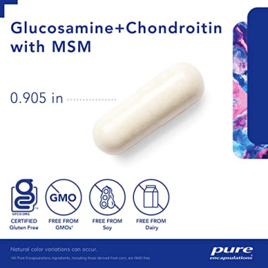 Pure Encapsulations - Glucosamine + Chondroitin with MSM - B002HZD4V8