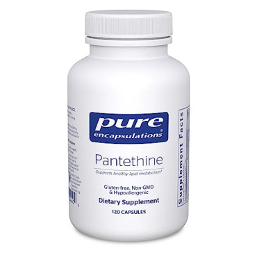 Pure Encapsulations Pantethine Supports Healthy Lipid Metabolism - B0017D41E0