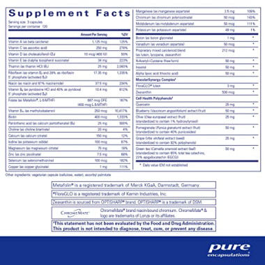 Pure Encapsulations Polyphenol Nutrients - B0017ODD6Q
