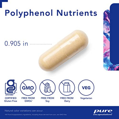 Pure Encapsulations Polyphenol Nutrients - B0017ODD6Q
