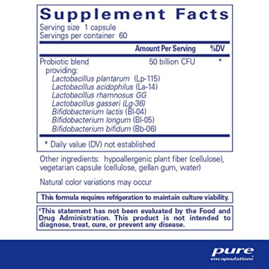 Pure Encapsulations Probiotic 50B - B0063X0K5I