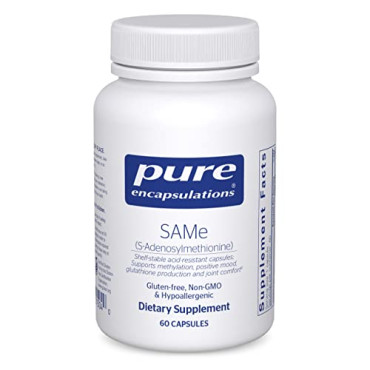 Pure Encapsulations SAM-e Gluten-free Non-GMO & Hypoallergenic - B00NIO16BM