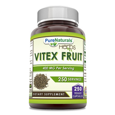 Pure Naturals Chaste Berry (Vitex) Promotes Female Hormonal Balance - B0759TN78G