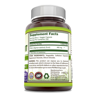 Pure Naturals Chaste Berry (Vitex) Promotes Female Hormonal Balance - B0759TN78G