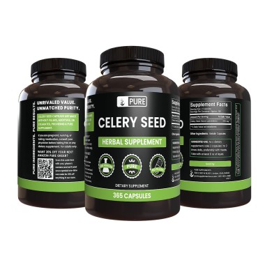 Pure Organic Ingredients Celery Seed Antioxidant Support - B07RP2LRXJ