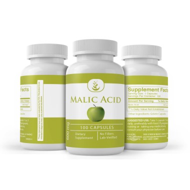 Pure Organic Ingredients Malic Acid Boost Energy - B07NYVPVBR