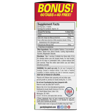 Purely Inspired Apple Cider Vinegar+ - B075MKD2WN