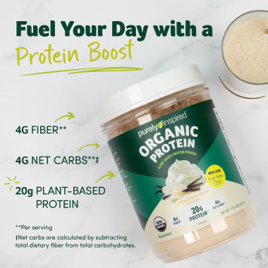 Purely Inspired Organic Protein 100% Plant-Based Nutritional Shake - B00K0FTJ1Q