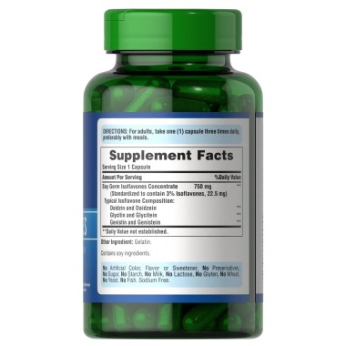 Puritans Pride GMO-Free Soy Isoflavones - B004R66DNQ