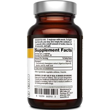 Quality of Life Labs Deodorex With Champex Mushroom Extract - B007BK03JK