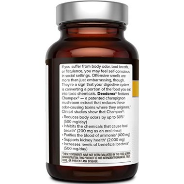 Quality of Life Labs Deodorex With Champex Mushroom Extract - B007BK03JK