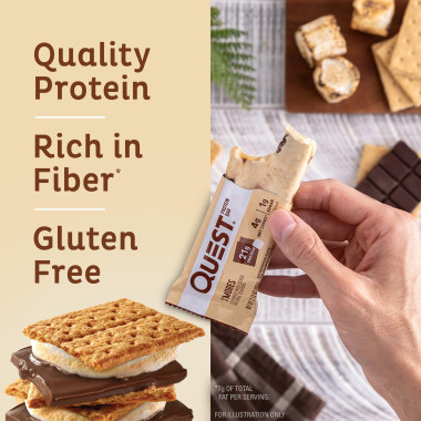 Quest Nutrition Protein Bar S'mores - B00RW2YJEW