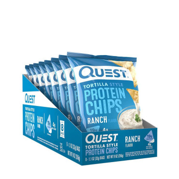 Quest Nutrition Tortilla Style Protein Chips Ranch - B07C33DF8R