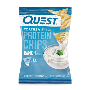 Quest Nutrition Tortilla Style Protein Chips Ranch - B07C33DF8R