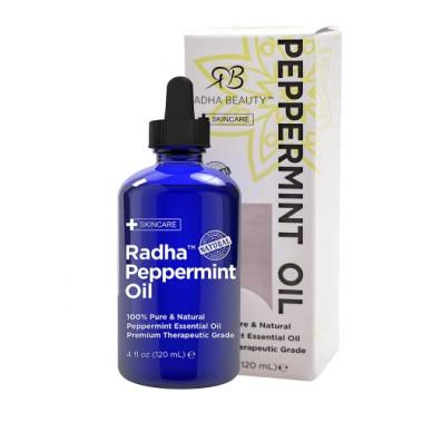 Radha Beauty Peppermint Oil 100% Pure & Natural - B01JRD7Y9U