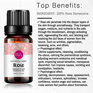 Rainbow Abby Rose Essential Oil 100% Pure - B07JYX2685