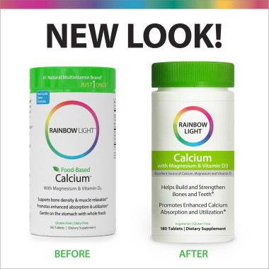 Rainbow Light Calcium With Magnesium & Vitamin D3 - B001HCHWNI