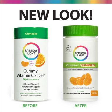 Rainbow Light Gummy Vitamin C Slices - B005FC71AU