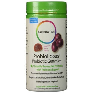Rainbow Light Probiolicious Probiotic Gummies - B01995JGEM