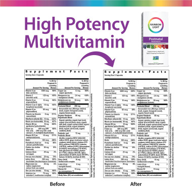 Rainbow Light Vibrance Postnatal Multivitamin - B07CTDZ3V4