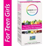 Rainbow Light Vibrance Teen Girl's Multivitamin plus Healthy Skin Support - B01N425GLA