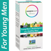 Rainbow Light Vibrance Young Men's Multivitamin plus Healthy Skin Support - B01N426RKU