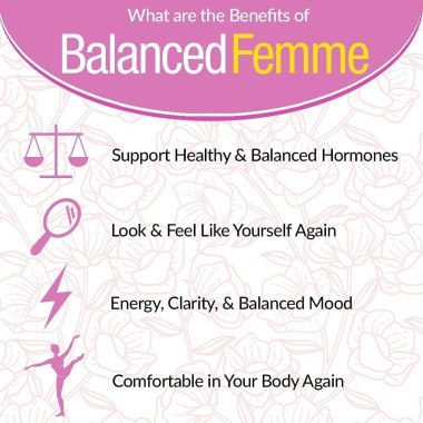 Rejuvica Health Balanced Femme Natural PMS and Menopause Support - B075H5W8VZ