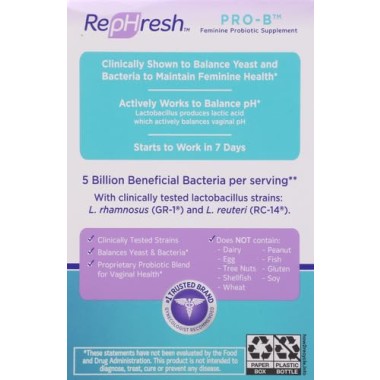 RepHresh Pro-B Probiotic Supplement for Women - B001FOPQQS