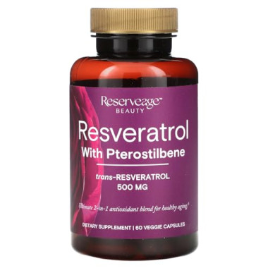 Reserveage Nutrition Resveratrol Pterostilbene - B007P79OT4