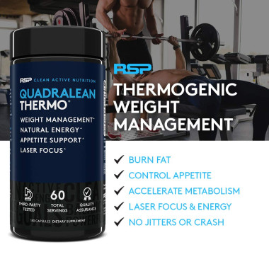 RSP Nutrition QuadraLean Thermo Fat Burners - B01IX87MQU