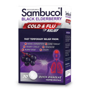 Sambucol Black Elderberry, Cold & Flu Relief - B001ES8GGC