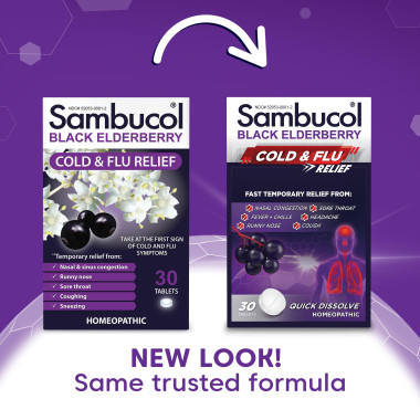 Sambucol Black Elderberry, Cold & Flu Relief - B001ES8GGC