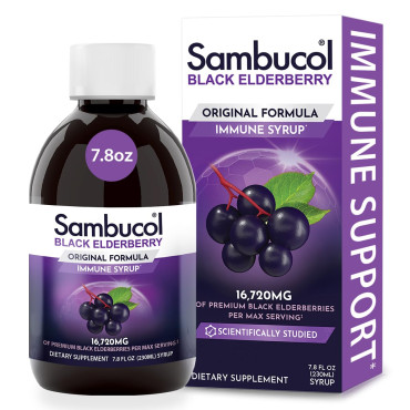 Sambucol Black Elderberry Syrup Original Formula - B001ESA36I