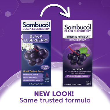 Sambucol Black Elderberry Syrup Original Formula - B001ESA36I