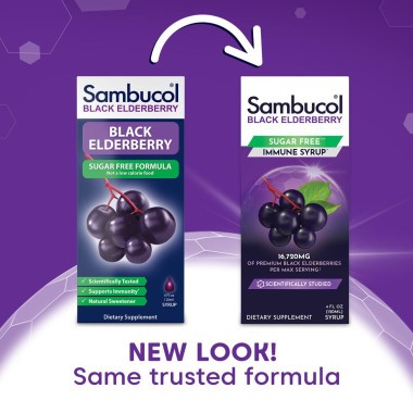 Sambucol Black Elderberry Syrup Sugar Free Formula - B001PYUNMU