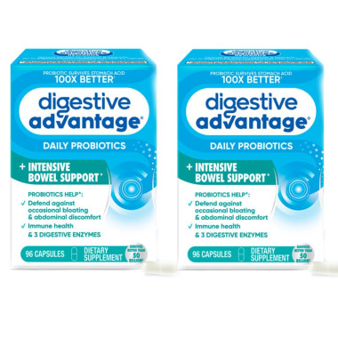 Schiff Digestive Advantage Intensive Bowel Support - B00MSYILAC