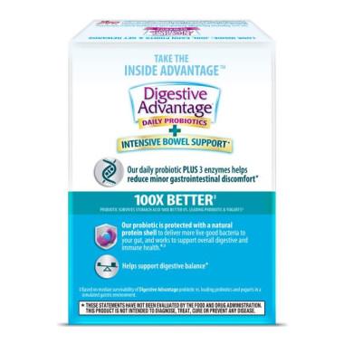 Schiff Digestive Advantage Intensive Bowel Support - B00MSYILAC